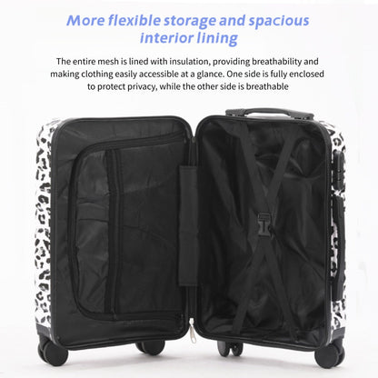 2-piece Luggage Set, 20 Inches, With Makeup Bag, 20 Inch Hard Shell Expandable Lightweight Luggage, 360 Degree Rotating Wheels, Large Capacity Lightweight Travel Luggage. Side Hook, Independent Lock,