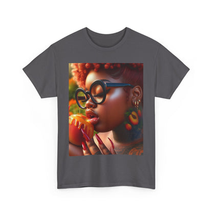“Georgia Peach” Cotton Graphic Tee