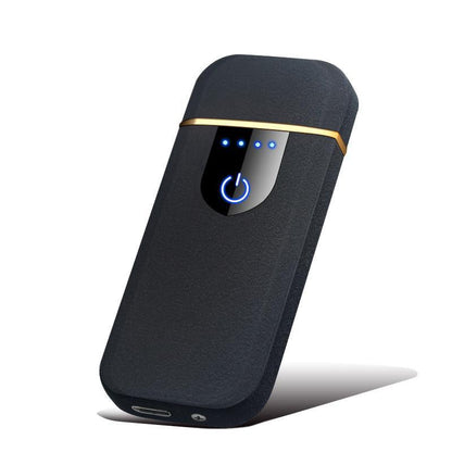 Touch Electric lighters Plasma Lighters Dual arc Lighter USB lighters Flameless Rechargeable Lighter Windproof Lighter Electric lighters for Camping,Starter, Hunting, Backpacking, Hiking Gadget For Men