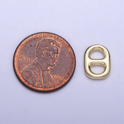 14K Gold Filled 11mm Mini Soda Pull Tab Charm | AC1050