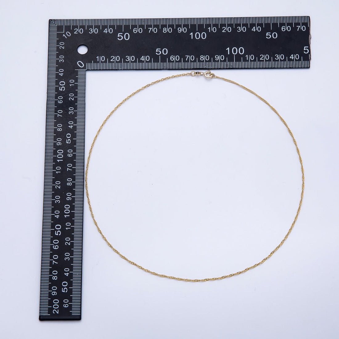 14K Gold Filled 1.5mm Classic Singapore Chain 18 Inch Necklace | WA-04281