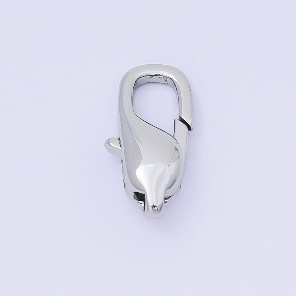 14K Gold Filled 17mm Geometric Lobster Claw Clasp Closure Finding in Gold &amp; Silver | Z1337