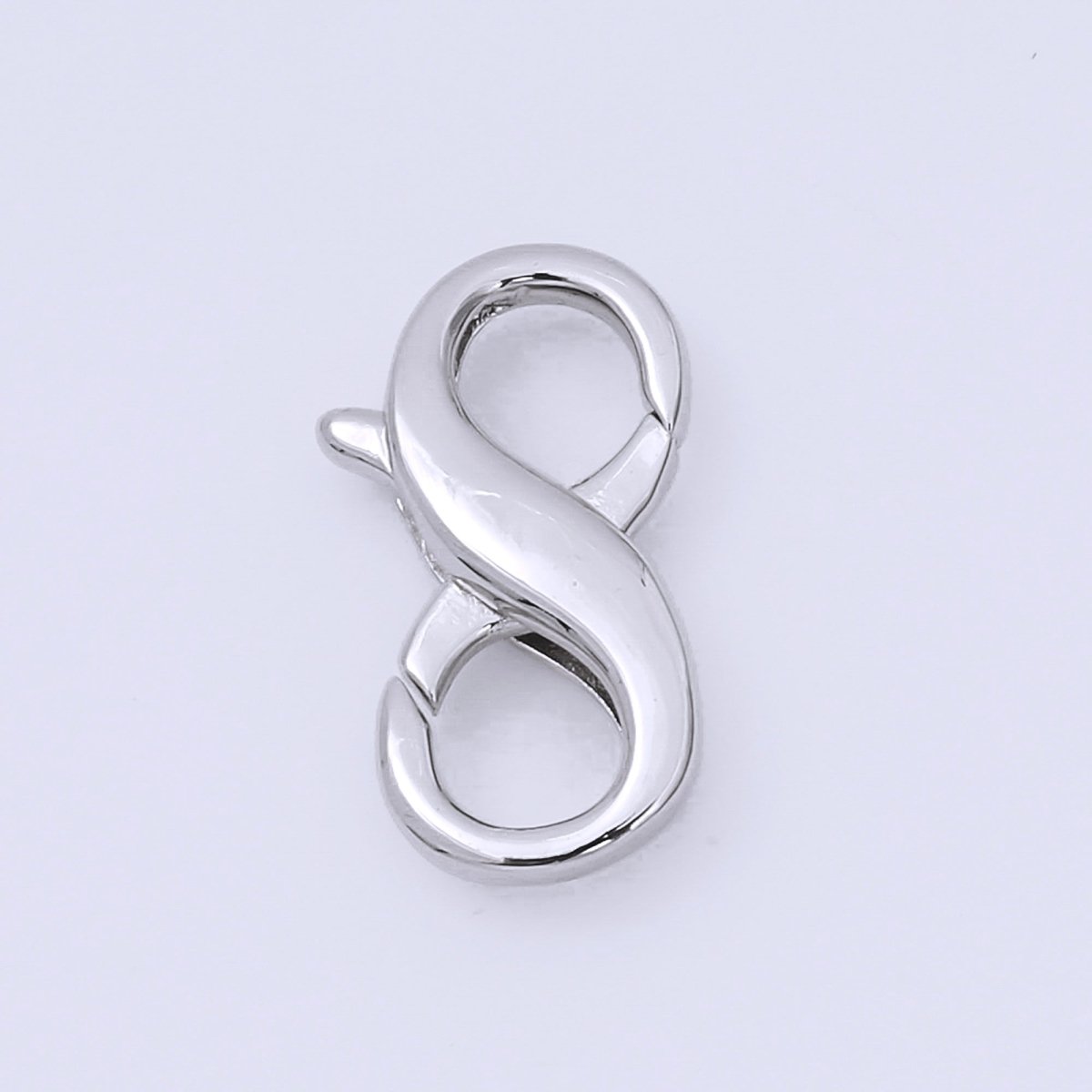 14K Gold Filled 18mm Double Opening Infinity Lobster Clasp Closure Finding in Gold &amp; Silver | Z1339