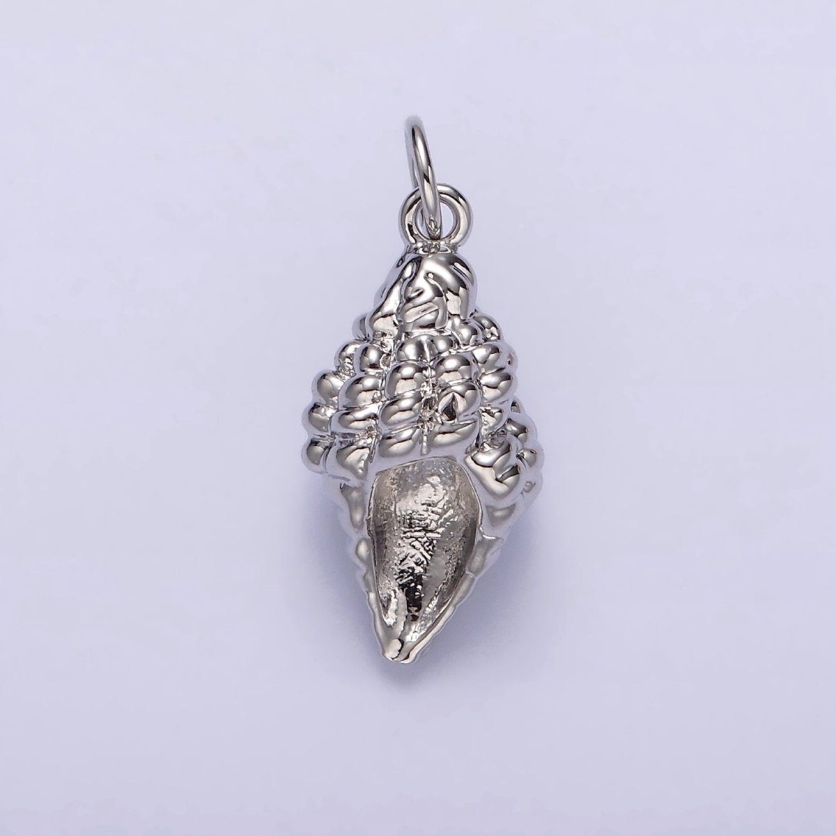 14K Gold Filled 20mm Ocean Clam Sea Shell Add-On Charm in Gold &amp; Silver | N-1083 N-1084