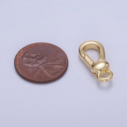 14K Gold Filled 20mm Push Gate Lobster Closure Enhancer Finding | Z730
