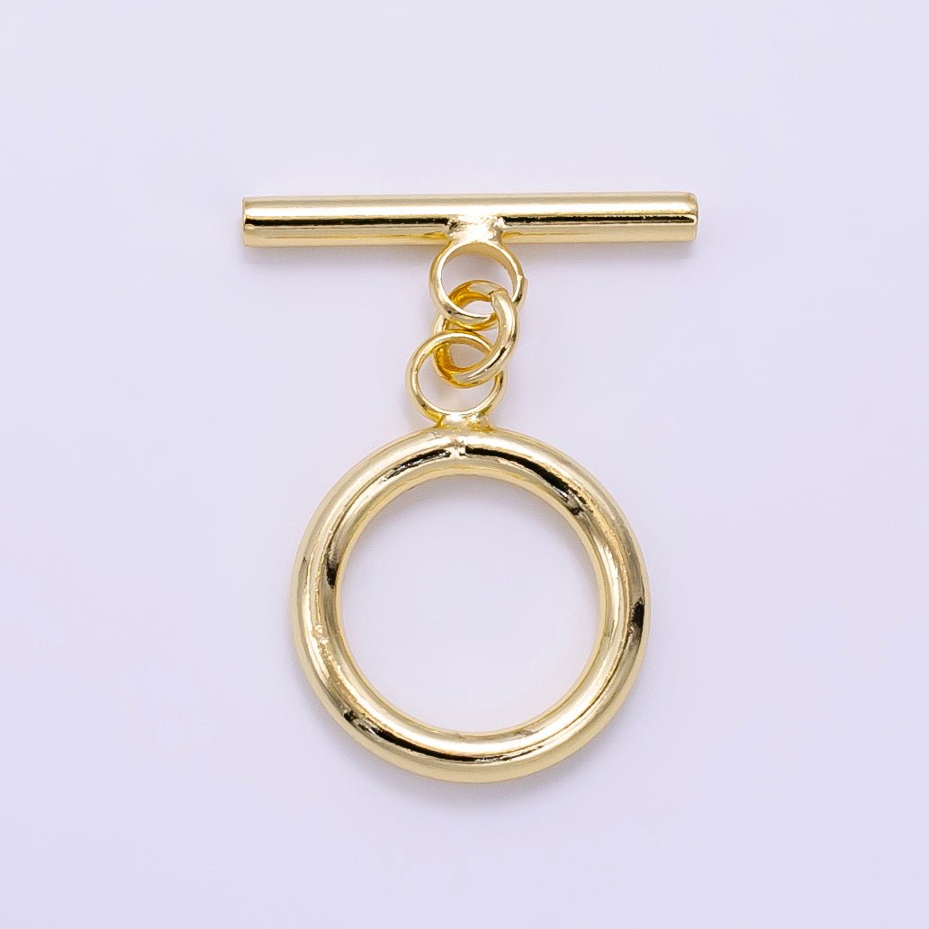 14K Gold Filled 25mm Toggle Clasps Findings in Gold &amp; Silver | Z760