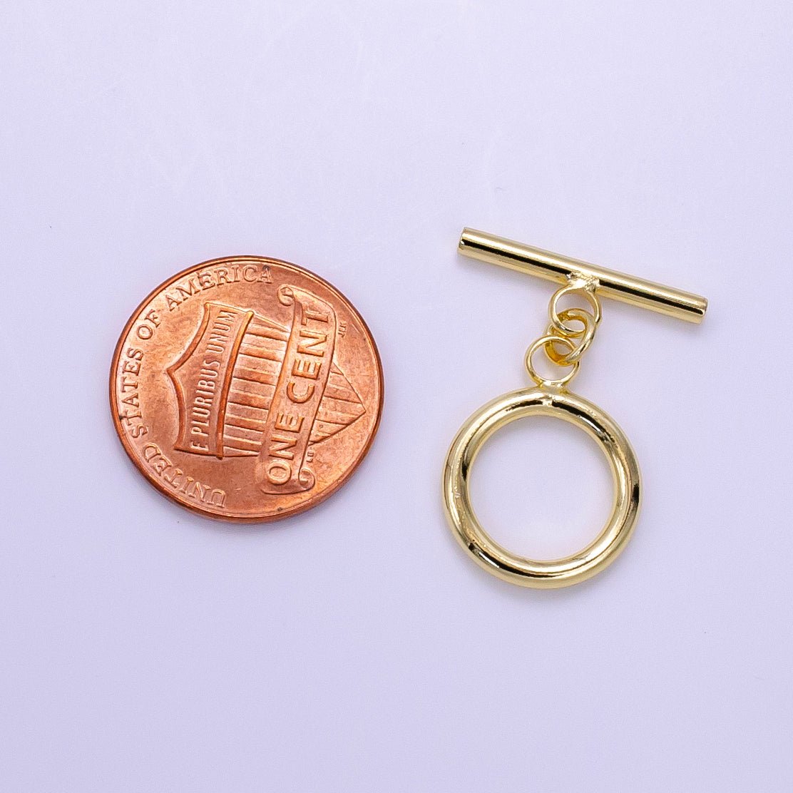 14K Gold Filled 25mm Toggle Clasps Findings in Gold &amp; Silver | Z760