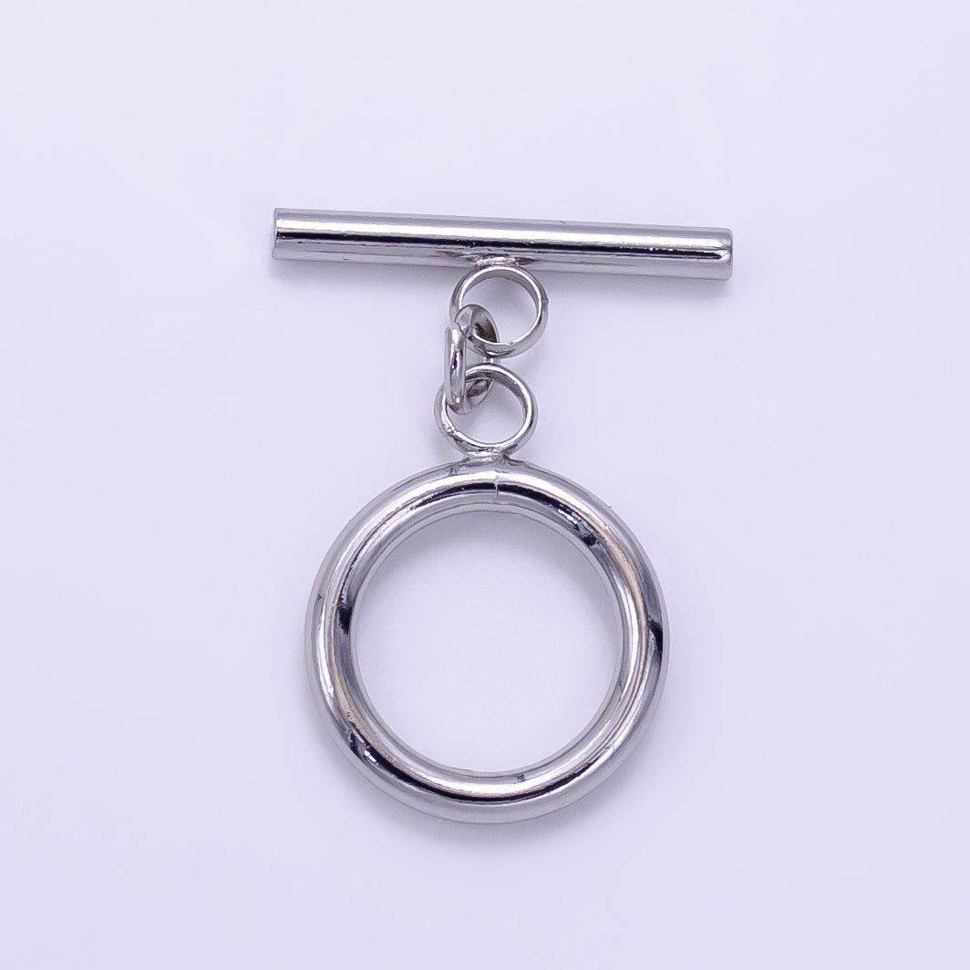 14K Gold Filled 25mm Toggle Clasps Findings in Gold &amp; Silver | Z760