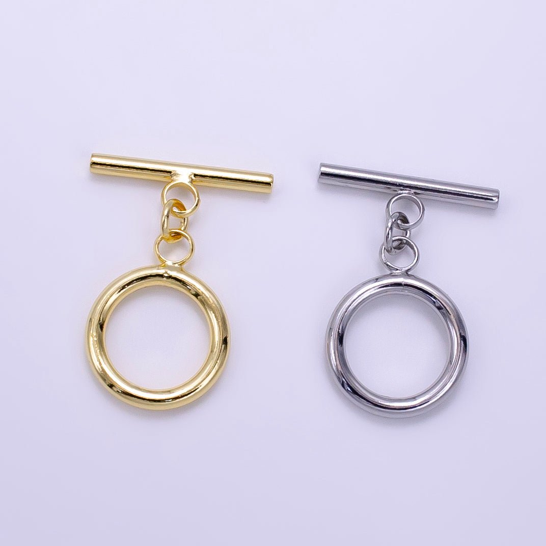 14K Gold Filled 25mm Toggle Clasps Findings in Gold &amp; Silver | Z760