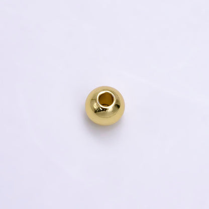 14K Gold Filled 4mm 5mm, 6mm Minimalist Bead by 10 Pieces/Bag | B-922 B-923 B-924