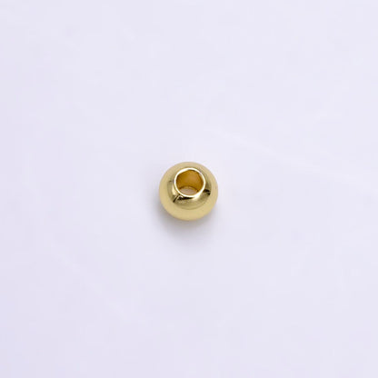 14K Gold Filled 4mm 5mm, 6mm Minimalist Bead by 10 Pieces/Bag | B-922 B-923 B-924