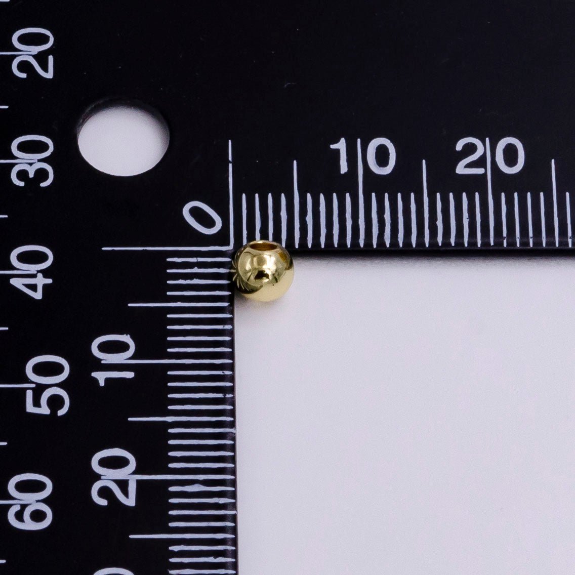 14K Gold Filled 4mm 5mm, 6mm Minimalist Bead by 10 Pieces/Bag | B-922 B-923 B-924