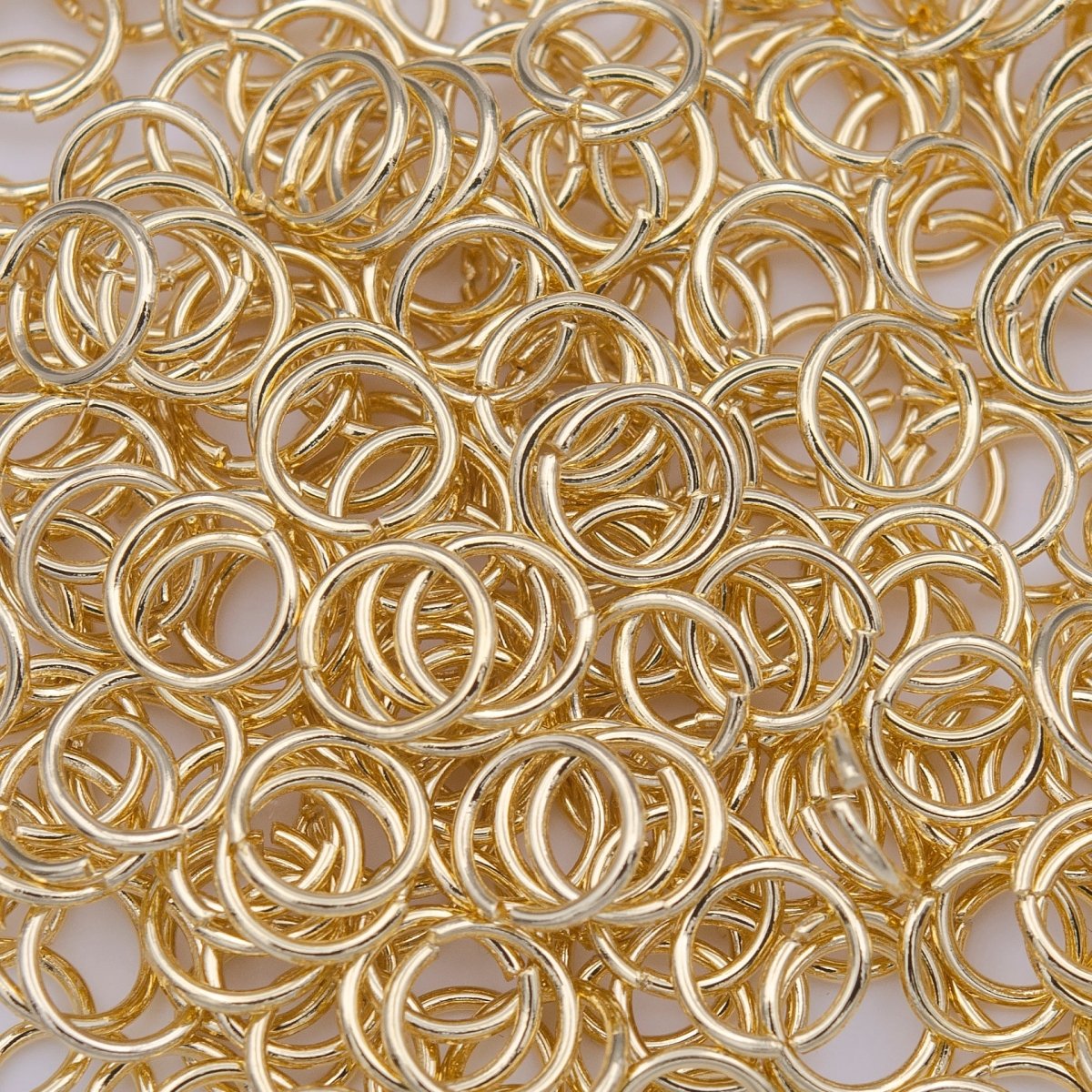 14K Gold Filled 5mm Jump Ring Findings Set | Z738