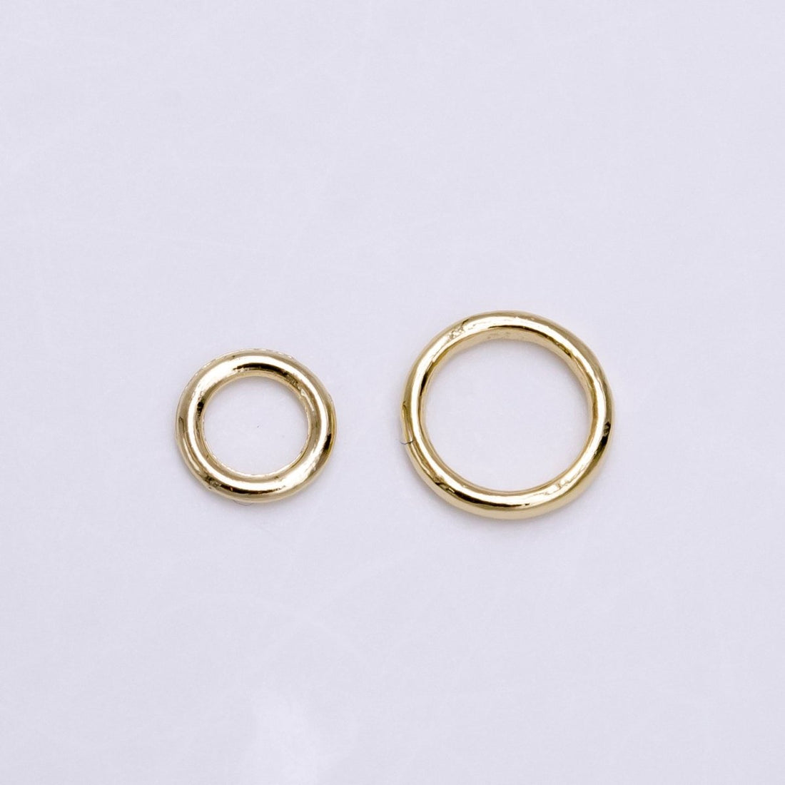OS 14K Gold Filled 6mm, 8mm Soldered Close Jump Ring Jewelry Making Supply Pack | Z-908 Z-909