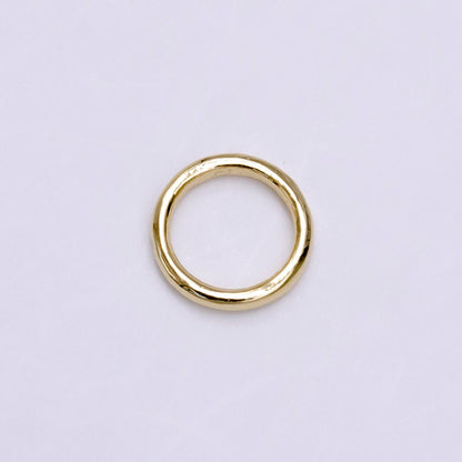 OS 14K Gold Filled 6mm, 8mm Soldered Close Jump Ring Jewelry Making Supply Pack | Z-908 Z-909