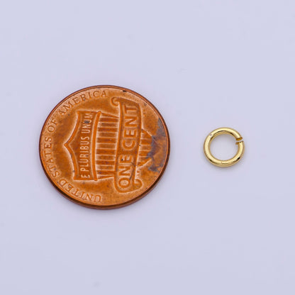 14K Gold Filled 6mmx0.6mm Jump Ring Findings Set | Z780