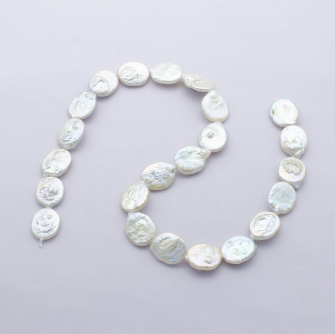 Baroque Keishi Freshwater Pearl 14 -16 Inch Strand Findings | WA-820