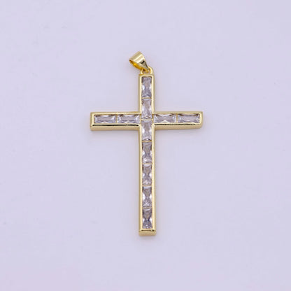 14K Gold Filled Cross Pendant H-474