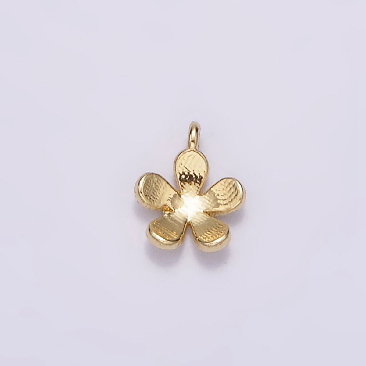 14K Gold Filled Flower Nature Minimalist Mini Add-On Charm | AG493
