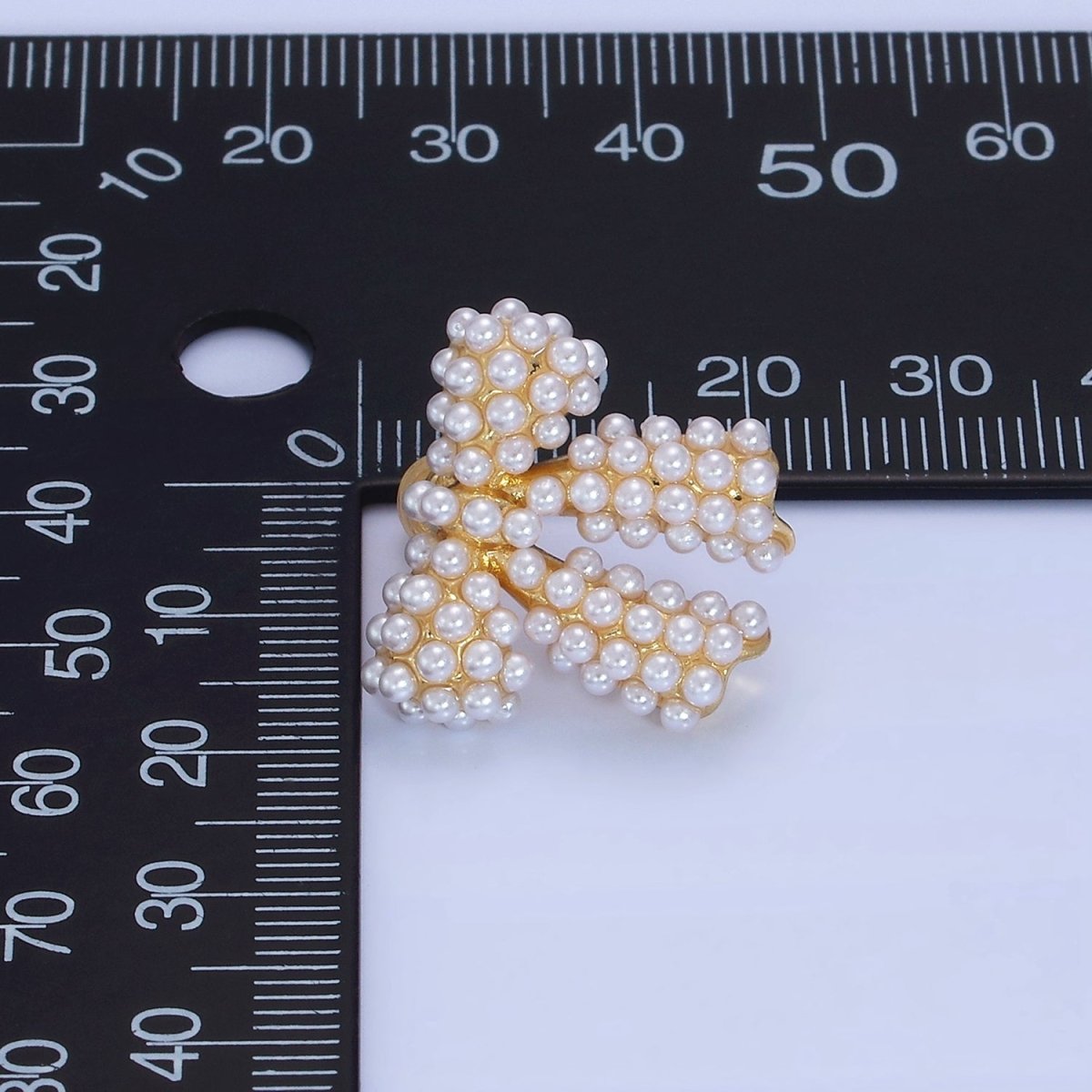 14K Gold Filled Pearl Ribbon Bow Stud Earrings in Gold &amp; Silver | P246 P247