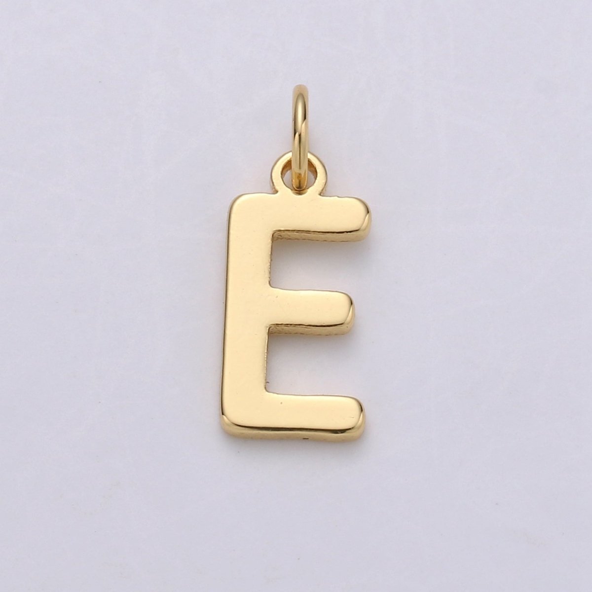 14k Gold Filled Personalized Initial Charm Initial Pendant, Letter Charm, Minimalist Alphabet Letter Charm, Monogram Charm Add On Charm A-113 to A-125