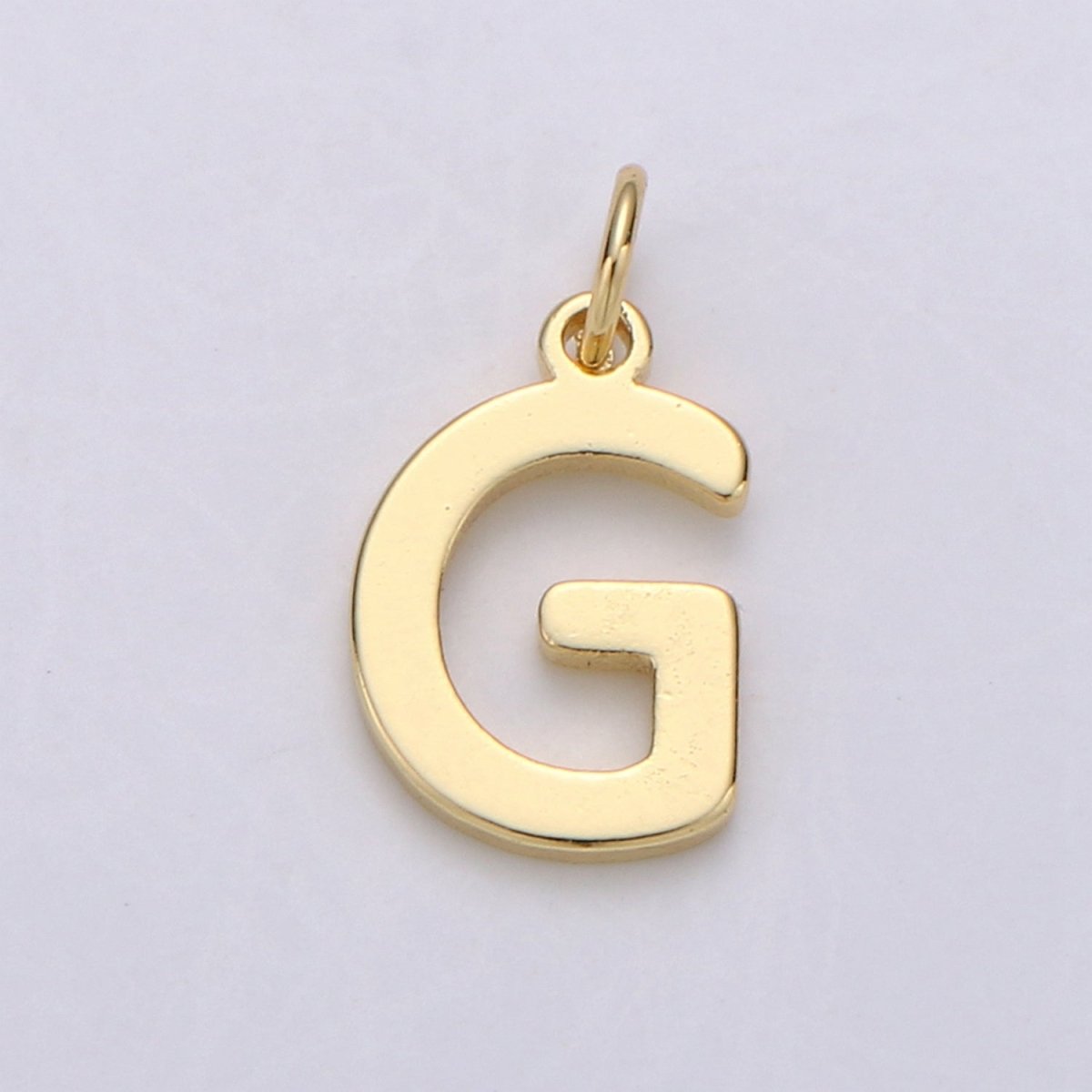 14k Gold Filled Personalized Initial Charm Initial Pendant, Letter Charm, Minimalist Alphabet Letter Charm, Monogram Charm Add On Charm A-113 to A-125