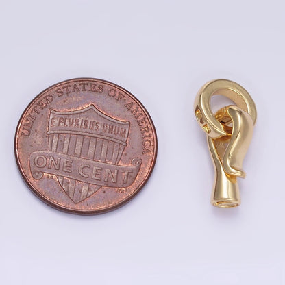 14K Gold Filled Round Snap Latch Findings Set | L665
