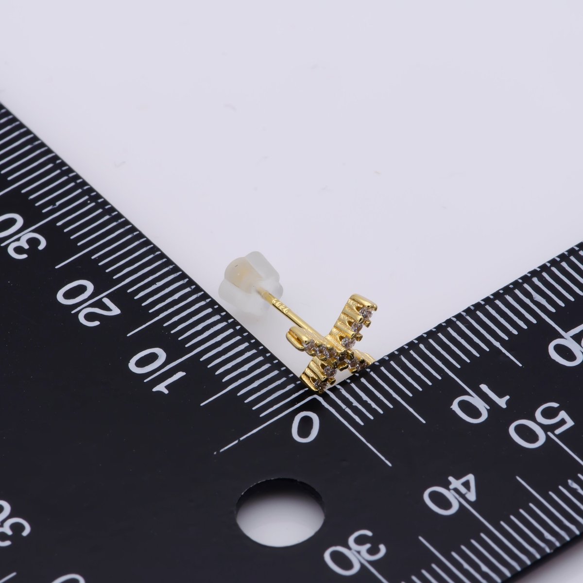 14K Gold Filled tiny XO stud earrings, Tiny stud, Cartilage stud, XO studs, Helix stud, XO earrings, hugs and kisses earrings , x studs AE-801