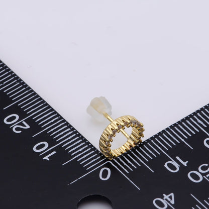 14K Gold Filled tiny XO stud earrings, Tiny stud, Cartilage stud, XO studs, Helix stud, XO earrings, hugs and kisses earrings , x studs AE-801