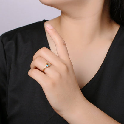 14K Gold Open Moon &amp; Star Ring, crescent moon ring, Adjustable Wrap Ring, love you to the moon ring, dainty moon ring O-283