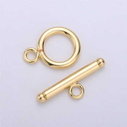 14mm 14K Gold Filled Toggle Clasp OT Clasp Finding for Necklace Bracelet Component K-175 K-556 K-779 K-784