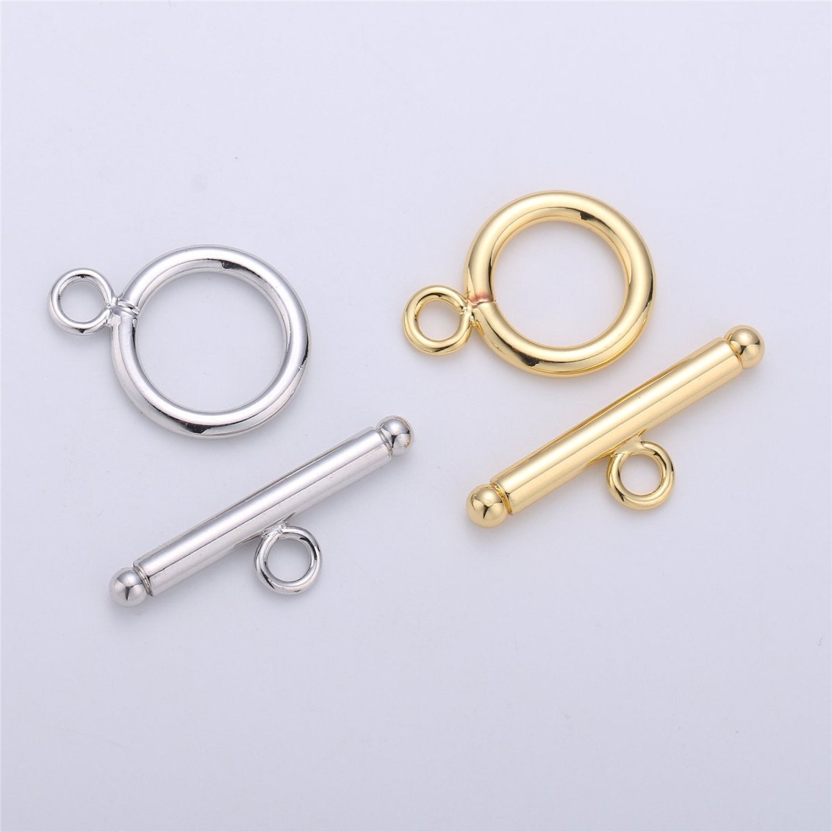 14mm 14K Gold Filled Toggle Clasp OT Clasp Finding for Necklace Bracelet Component K-175 K-556 K-779 K-784