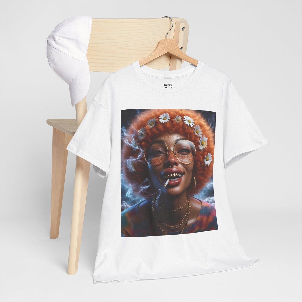 “Hella Trippy” Cotton Graphic Tee
