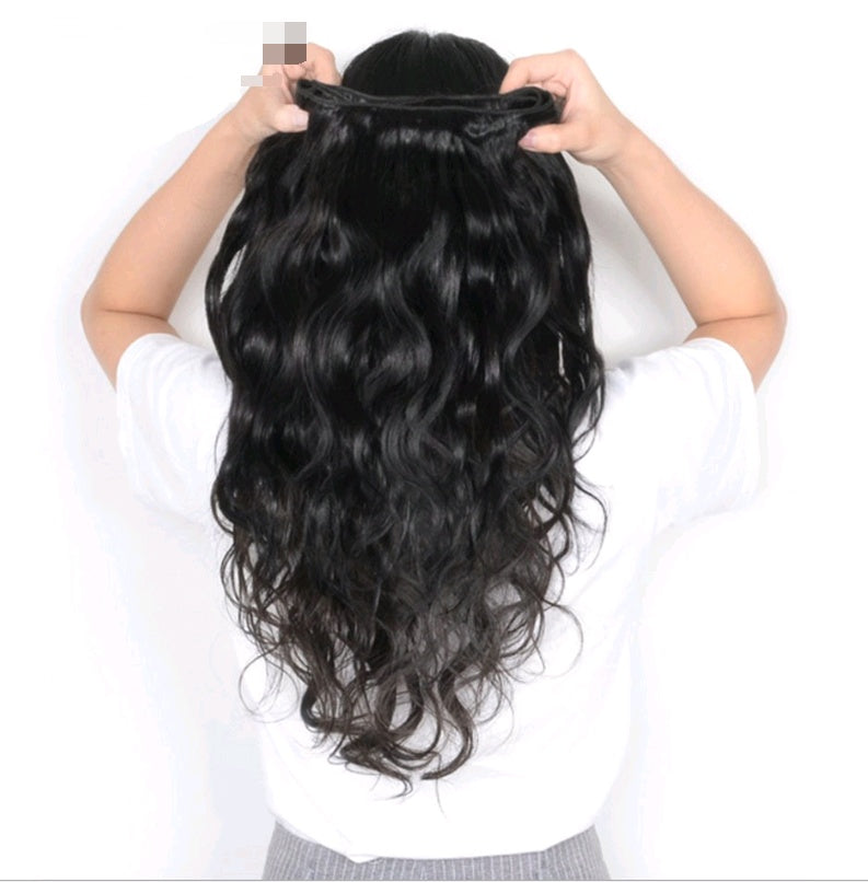 Real Hair Wig Hair Styling Hair Extension Body Wave Human Hair Weaves Bundle Deals Human Hair Extensions Natural &amp; Jet Black