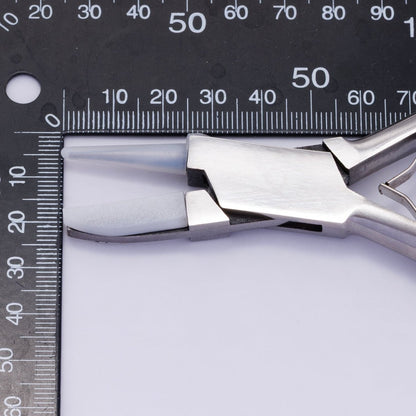 152mm Standard Flat Nosed Plier Tool with Ergonomic Handle for Jewelry Making | SP-055
