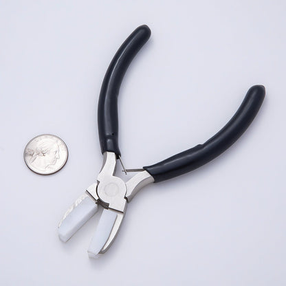 155mm Simple Flat Plier Tool with Ergonomic Handle for Jewelry Making | SP-056