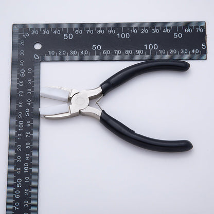155mm Simple Flat Plier Tool with Ergonomic Handle for Jewelry Making | SP-056