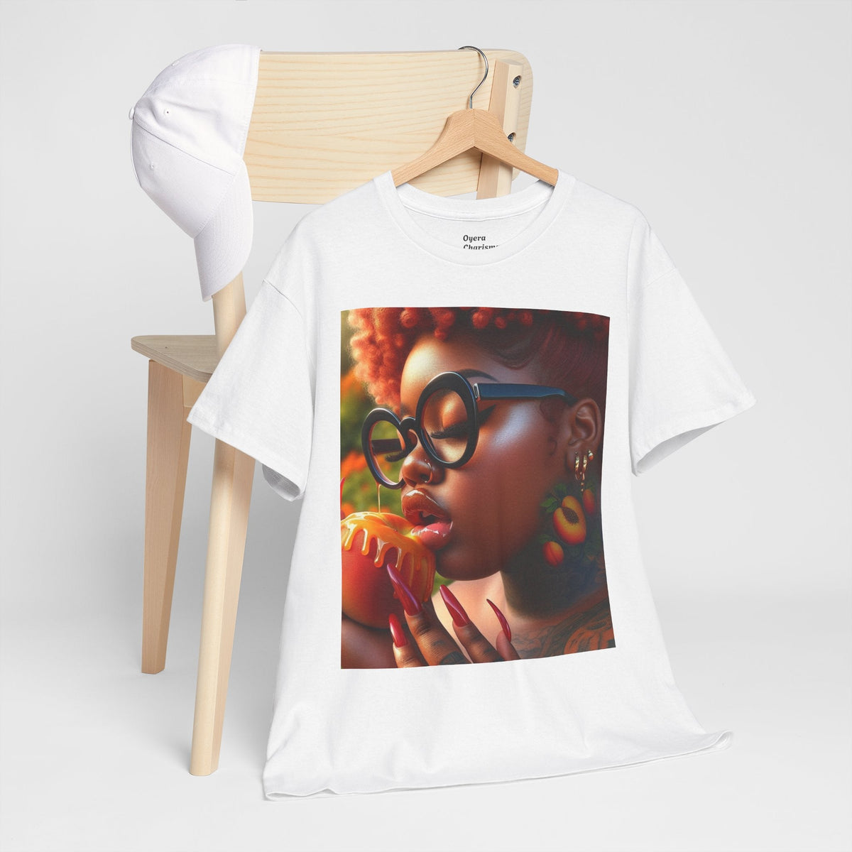 “Georgia Peach” Cotton Graphic Tee