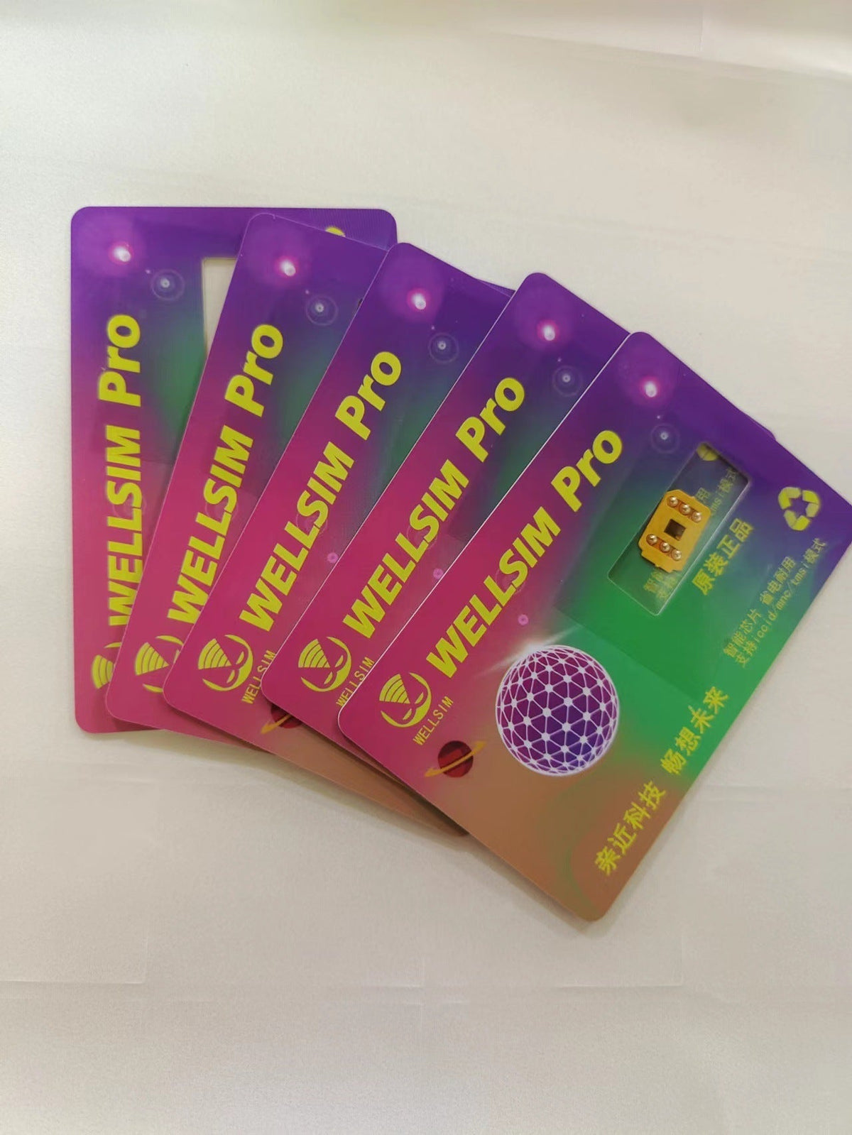 WELLSIM Unlock Card Sticker for iPhone 6S to 14PM