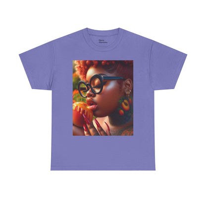 “Georgia Peach” Cotton Graphic Tee