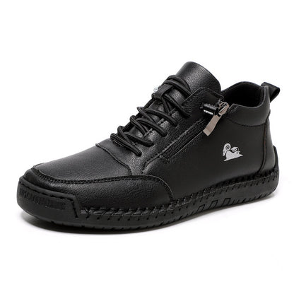Hand-stitched Womens Shoes Soft Sole Flat Casual