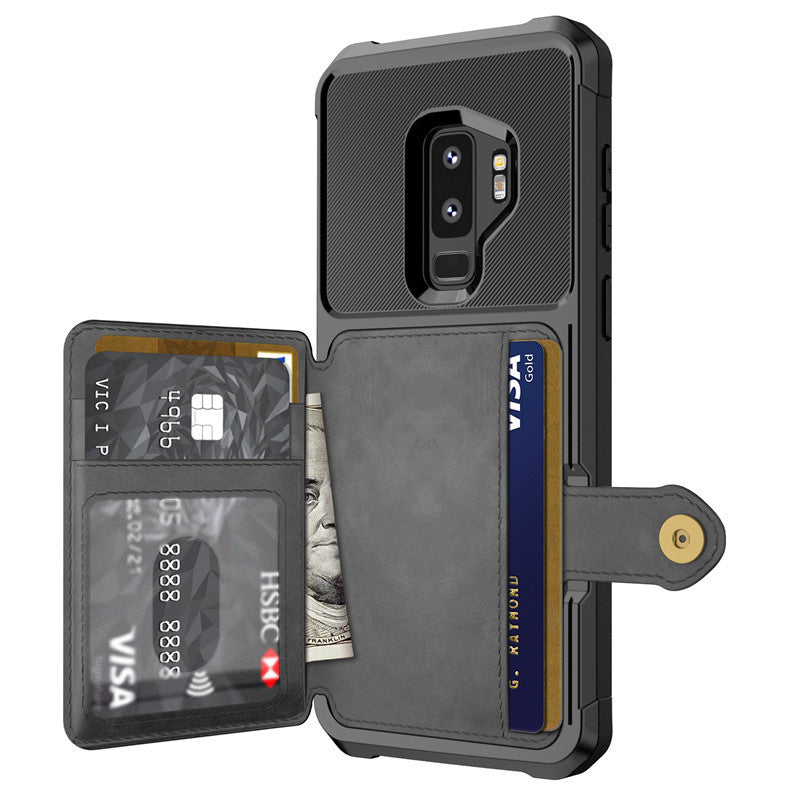 Apple Luxury PU Leather Wallet Flip Case for iPhone