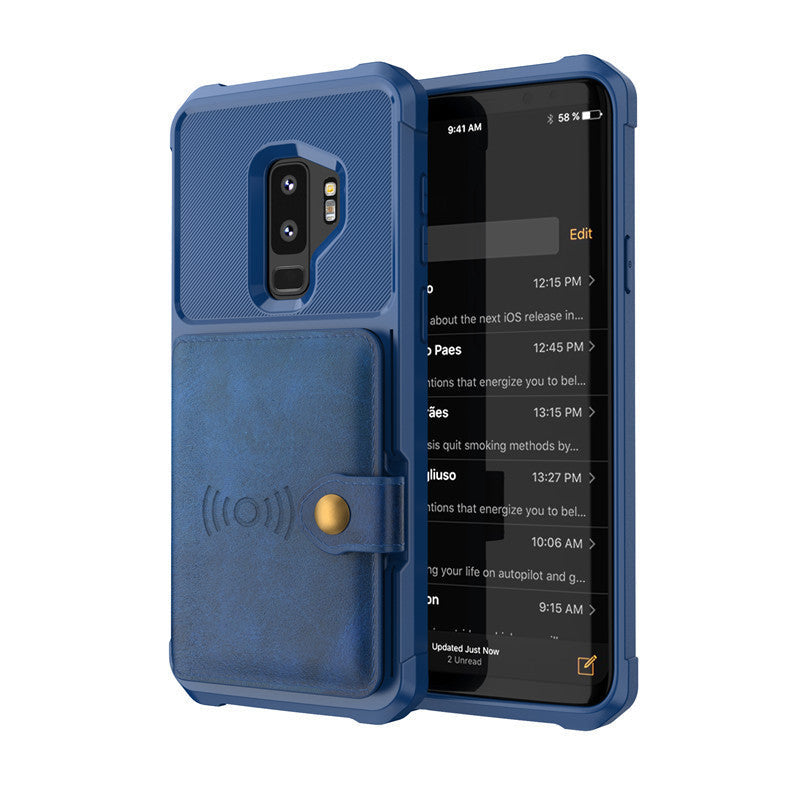 Apple Luxury PU Leather Wallet Flip Case for iPhone
