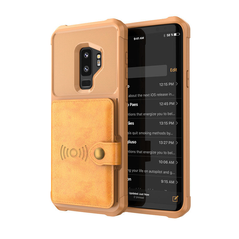 Apple Luxury PU Leather Wallet Flip Case for iPhone