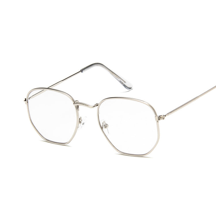 Metal Polygonal Sunglasses Men&