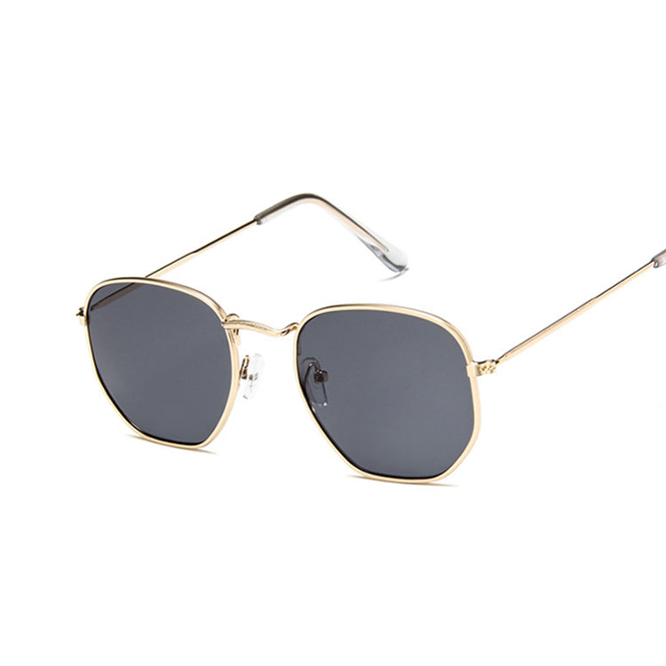 Metal Polygonal Sunglasses Men&