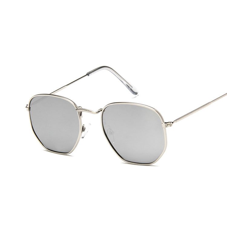Metal Polygonal Sunglasses Men&