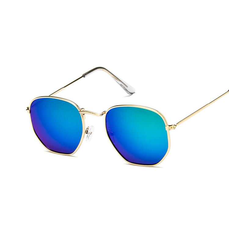 Metal Polygonal Sunglasses Men&