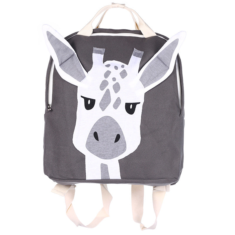 Cartoon Three-dimensional Animal Backpack Children&