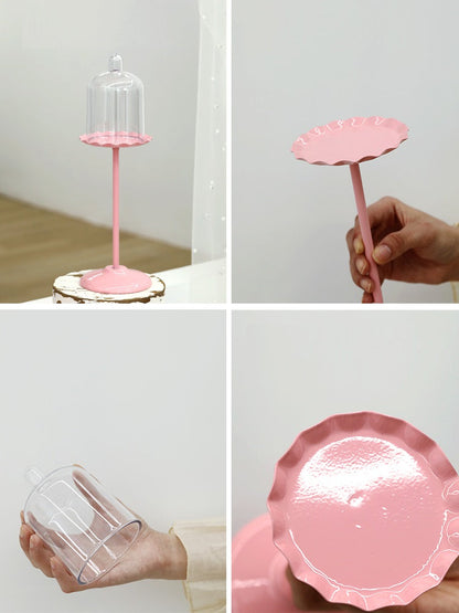 Wedding Dessert Table Pink Cake Stand